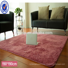 microfiber gray non-woven fabric carpet rug for children